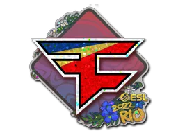 FaZe Clan Glitter Rio 2022 CSGO Sticker Price CS GO Captain