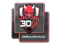 Sticker | 3DMAX | DreamHack 2014