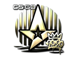 Sticker | Astralis (Gold) | 2020 RMR