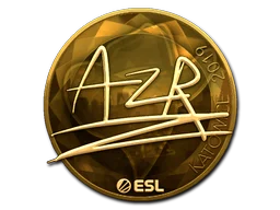 Sticker | AZR (Gold) | Katowice 2019