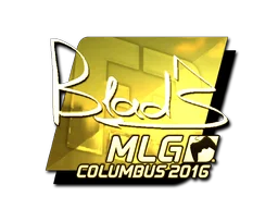 Sticker | B1ad3 (Gold) | MLG Columbus 2016