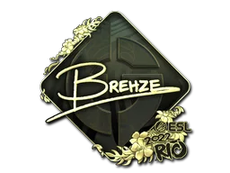 Sticker | Brehze (Gold) | Rio 2022