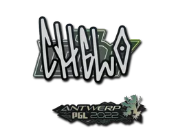 Sticker | chelo | Antwerp 2022