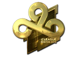 Sticker | Cloud9 (Gold) | Boston 2018