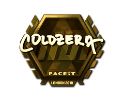 Sticker | coldzera (Gold) | London 2018