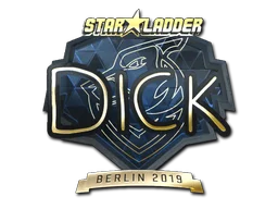 Sticker | DickStacy (Gold) | Berlin 2019