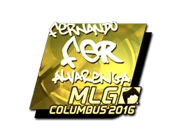 Sticker | fer (Gold) | MLG Columbus 2016