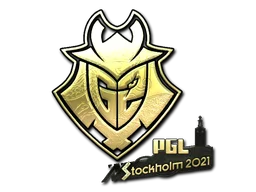 Sticker | G2 Esports (Gold) | Stockholm 2021