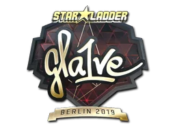 Sticker | gla1ve (Gold) | Berlin 2019