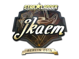 Sticker | jkaem (Gold) | Berlin 2019