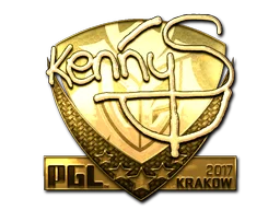 Sticker | kennyS (Gold) | Krakow 2017