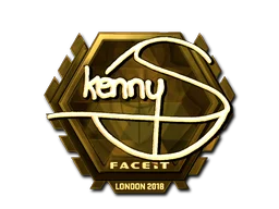 Sticker | kennyS (Gold) | London 2018