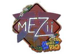 Sticker | mezii (Glitter) | Rio 2022