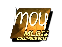 Sticker | mou (Gold) | MLG Columbus 2016