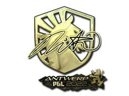 Sticker | nitr0 (Gold) | Antwerp 2022
