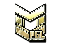 Sticker | PGL (Gold) | Antwerp 2022