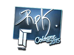 Sticker | RpK (Foil) | Cologne 2015