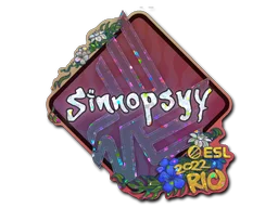 Sticker | sinnopsyy (Glitter) | Rio 2022