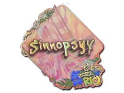 Sticker | sinnopsyy (Holo) | Rio 2022