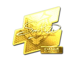 Sticker | SmithZz (Gold) | Atlanta 2017