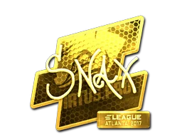 Sticker | Snax (Gold) | Atlanta 2017