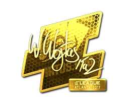 Sticker | TaZ (Gold) | Atlanta 2017