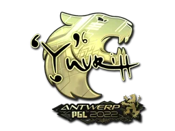 Sticker | yuurih (Gold) | Antwerp 2022